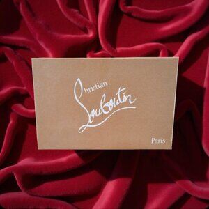 Christian Louboutin Black Suede Pumps